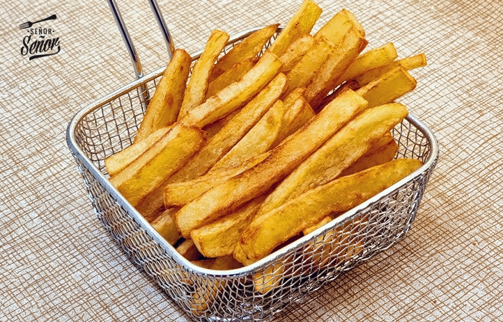 Menu patatas fritas perfectas